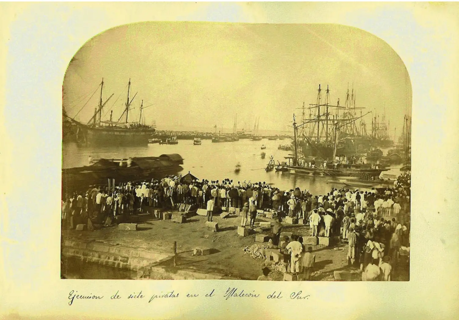 Ejecución de siete piratas 